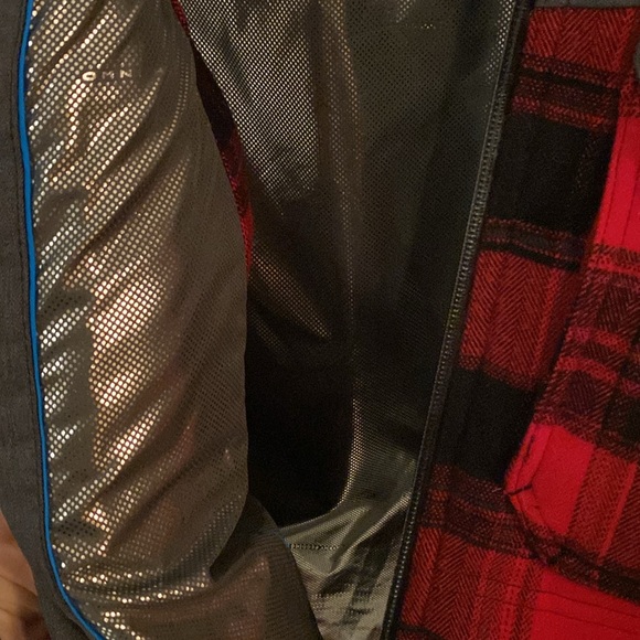 Columbia Thermal Comfort Omni-Heat Buffalo Check Down Vest Men’s Medium - Picture 4 of 6